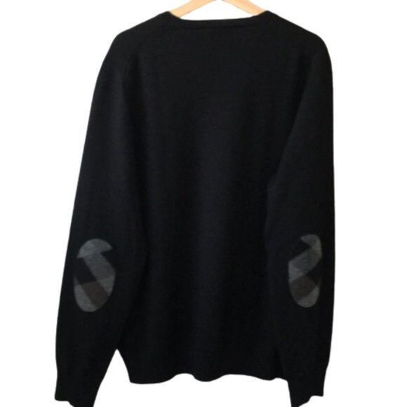 Authentic BurBerry Brit Men’s Sweater V Neck Long - Picture 7 of 9